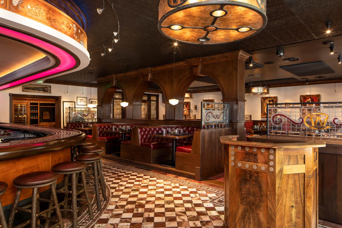 Image of Silver Dollar Grill Dining Room at The Wort HoteI, a member of Historic Hotels of America since 2002, located in Jackson Hole, Wyomingl, a member of Historic Hotels of America since 2002, located in Jackson Hole, Wyoming