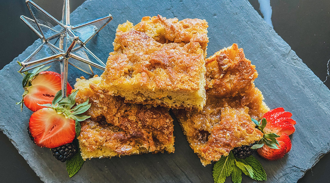 Historic Hotel Bethlehem's Moravian Sugar Cake