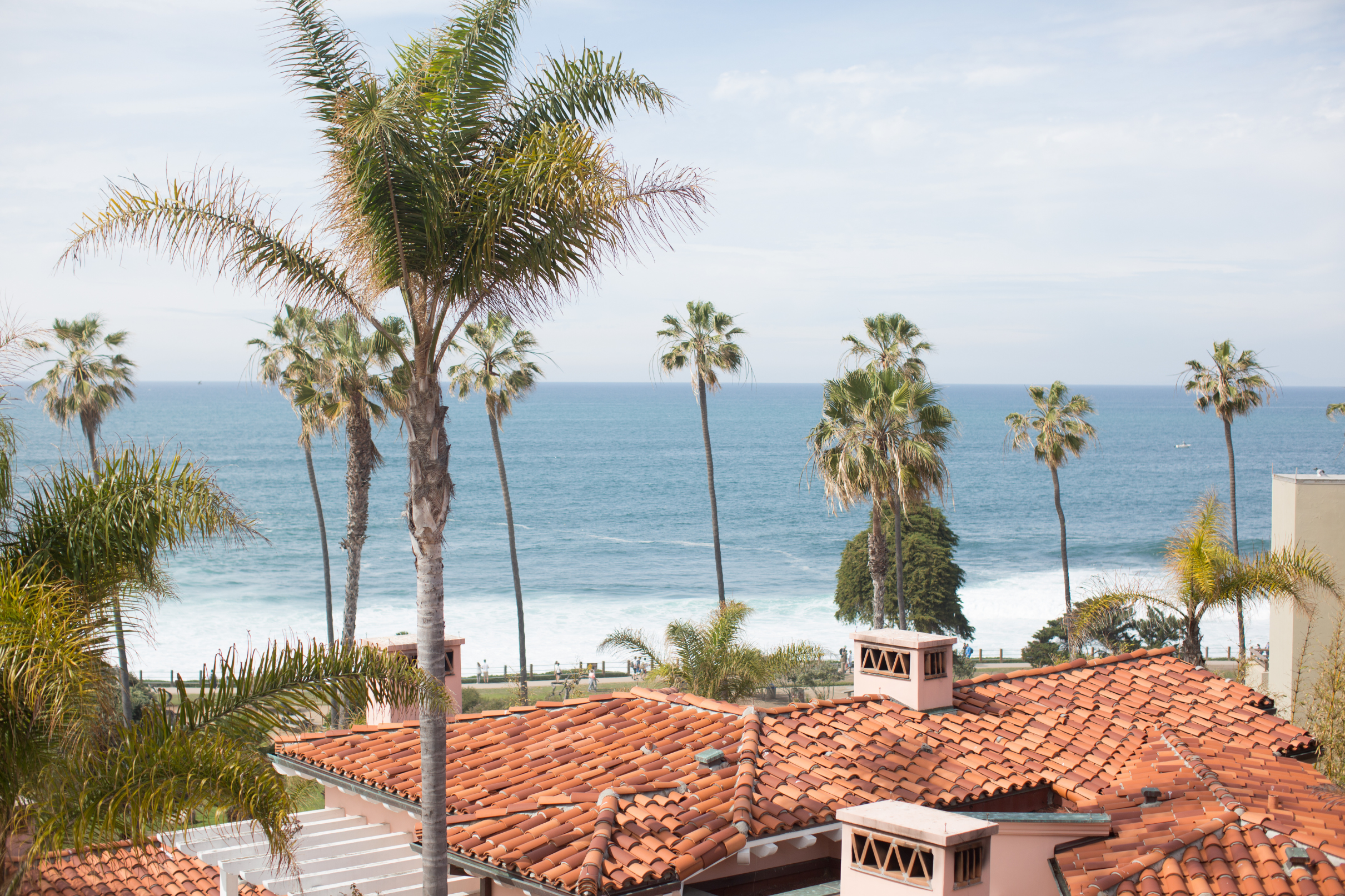 Image of Exterior at Night, La Valencia Hotel in La Jolla, Califronia, 1926, Member of Historic Hotels of America, Overview Video