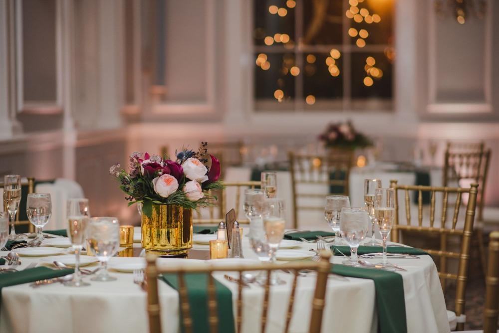 Image of Wedding Table at the Hawthorne Hotel , a member of Historic Hotels of America since 1991, located in Salem, Massachusetts