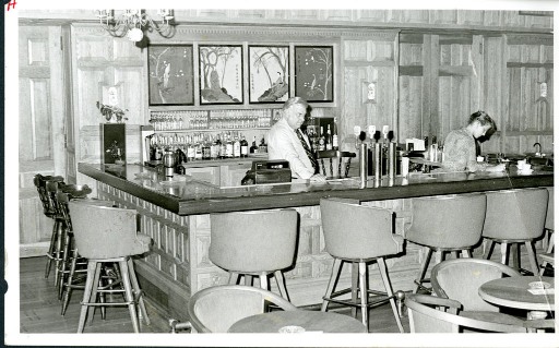 Historical Image of The Tavern on the Green Restaurant at Hawthorne Hotel, a member of Historic Hotels of America since 1991, located in Salem, Massachusetts