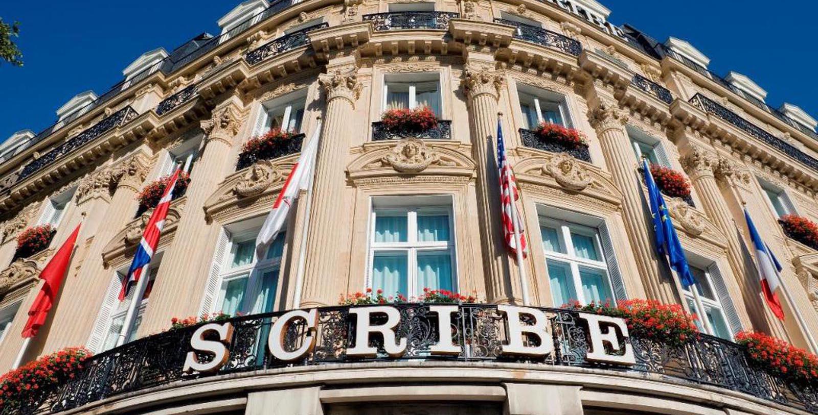 Image of Exterior & Entrance, Hotel Scribe Paris Opera By Sofitel, France, 1861, Member of Historic Hotels Worldwide, Overview Video