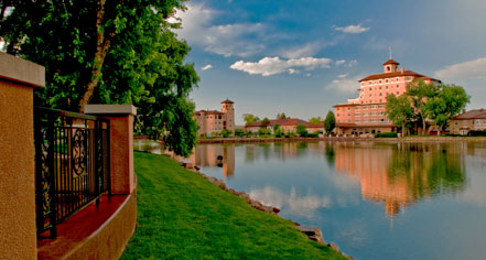 Image of Hotel Exterior, The Broadmoor, 1918, Member of Historic Hotels of America, in Colorado Springs, Colorado, Overview Video