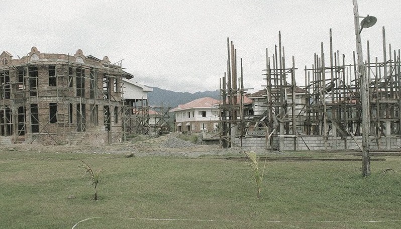 Image of Multiple Buildings Undergoing Reconstruction, Las Casas Filipinas de Acuzar, 1780, Member of Historic Hotels Worldwide in Bagac, Philippines.