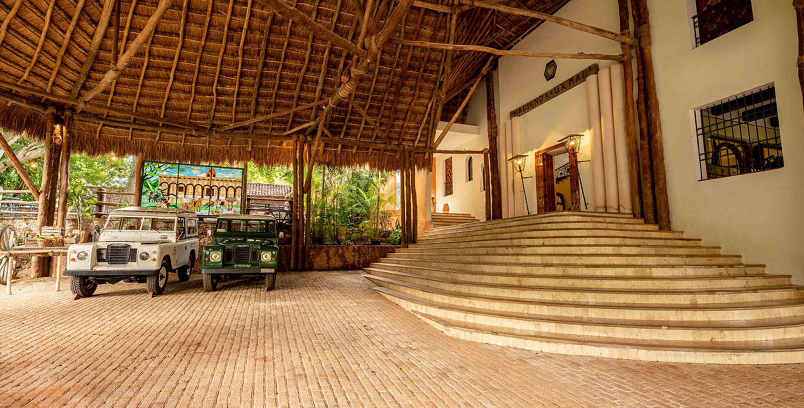 Image of Exterior Entrance, Hacienda Uxmal Plantation & Museum, Member of Historic Hotels Worldwide, Overview Video