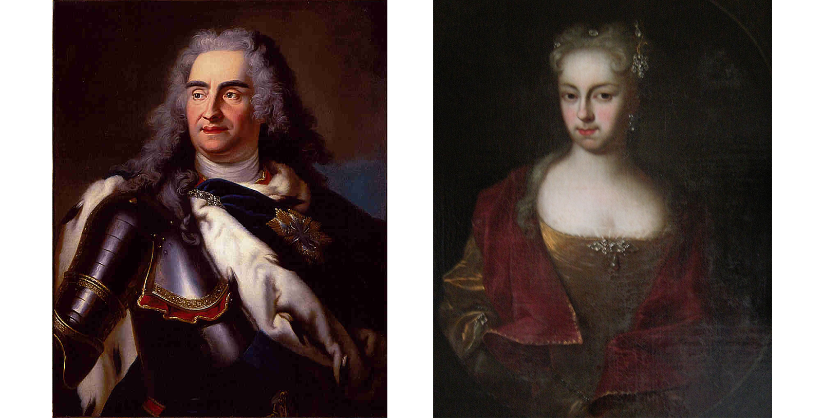 August II the Strong and Anna Constantia