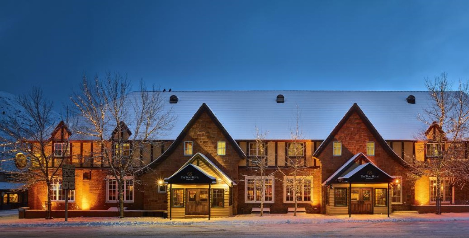 Image of hotel exterior The Wort Hotel, 1941, Member of Historic Hotels of America, in Jackson, Wyoming, Overview Video