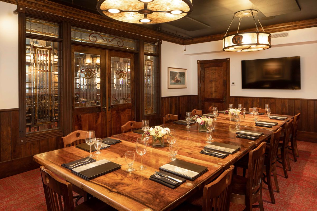 Image of The Clymer Room at The Wort Hotel, a member of Historic Hotels of America since 2002, located in Jackson Hole, Wyoming