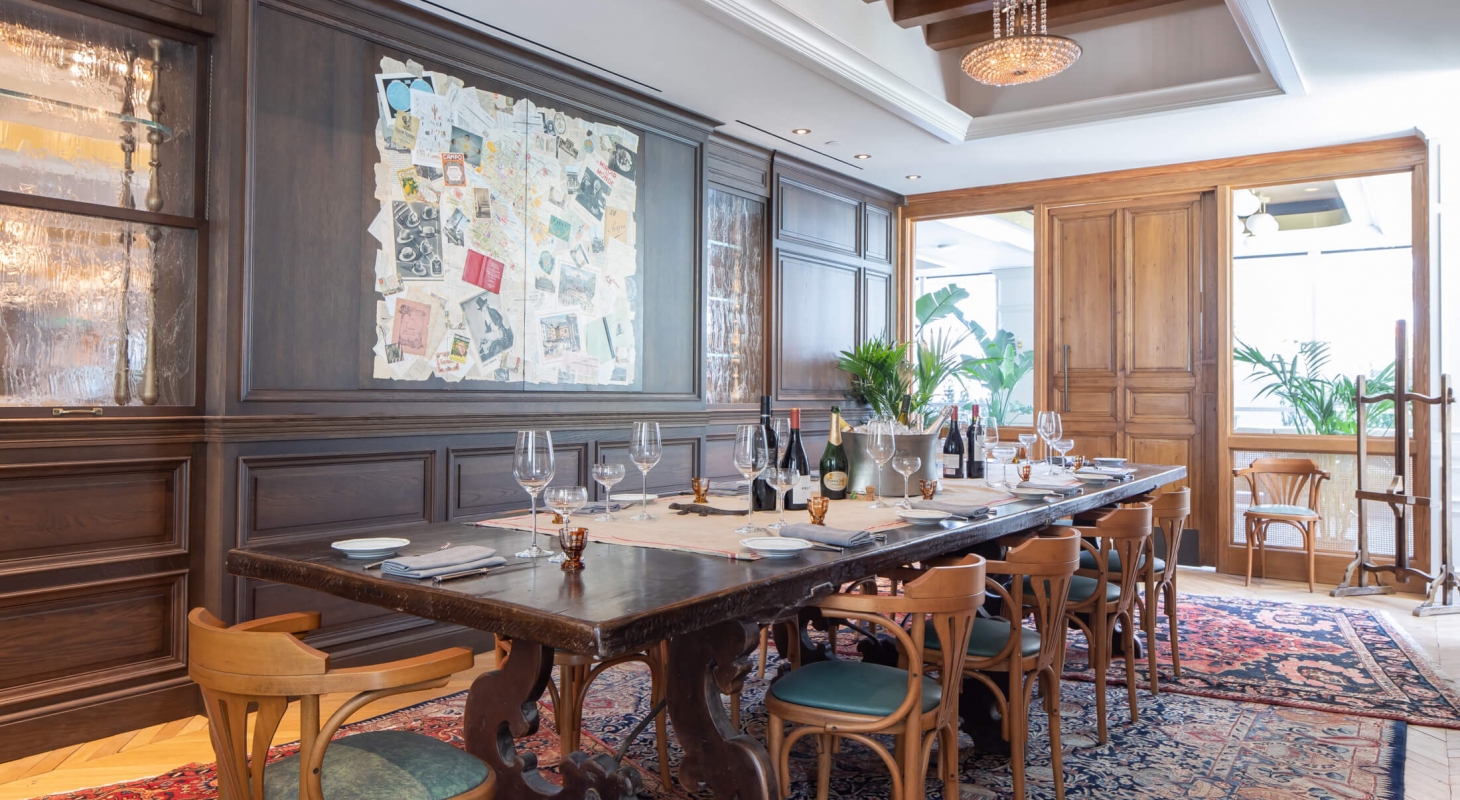 Image of Private Dining Room at Fairmont Century Plaza, in Los Angeles, California, opened in 1961 and a member of Historic Hotels of America since 2022.