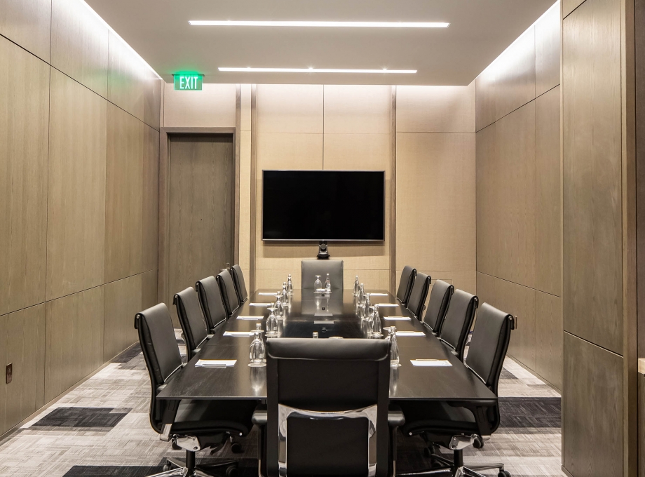 Image of Boardroom Event Space at Fairmont Century Plaza, in Los Angeles, California, opened in 1961 and a member of Historic Hotels of America since 2022.