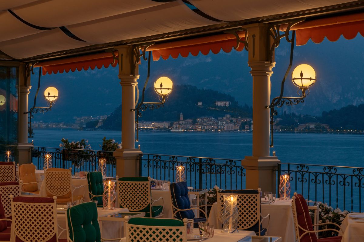 Image of La Terrazza Gualtiero Marchesi at Grand Hotel Tremezzo, 1910, a member of Historic Hotels Worldwide, Lake Como, Tremezzo, Italy