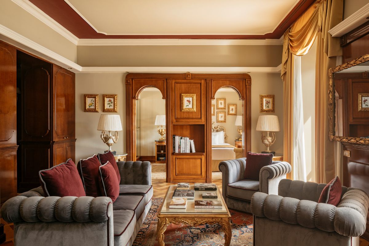 Image of Suite Greta at Grand Hotel Tremezzo, 1910, a member of Historic Hotels Worldwide, Lake Como, Tremezzo, Italy