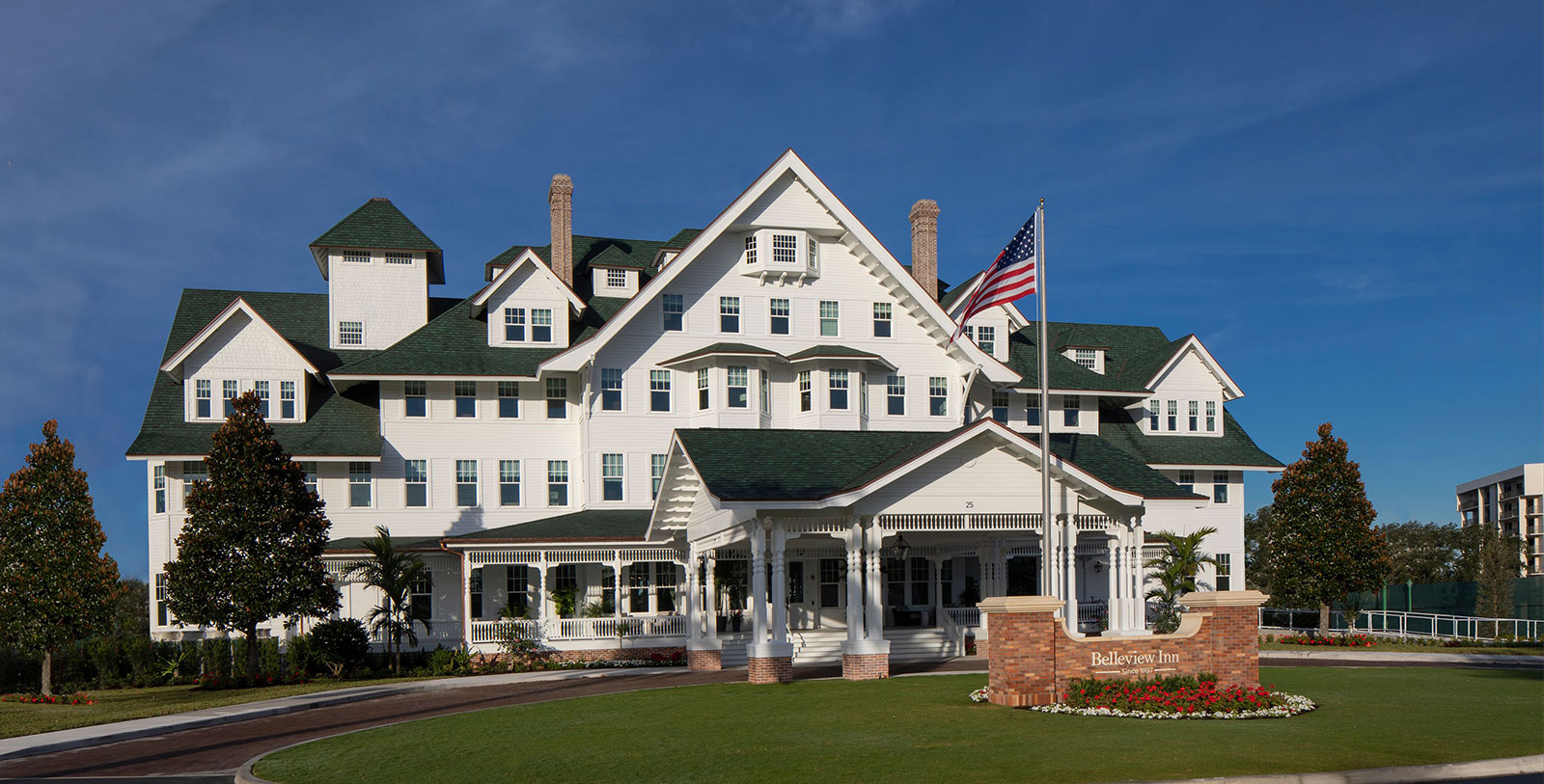 Image of Exterior, Belleview Inn, 1897, Member of Historic Hotels of America, in Belleair, Florida, Overview