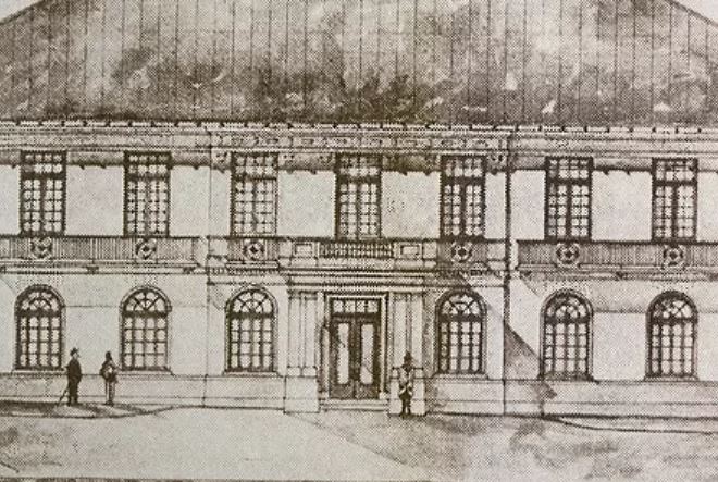 Historical Image of Club Union Blueprint, Sofitel Legend Casco Viejo – Panama City, 1917, a member of Historic Hotels Worldwide, Panama City, Panama