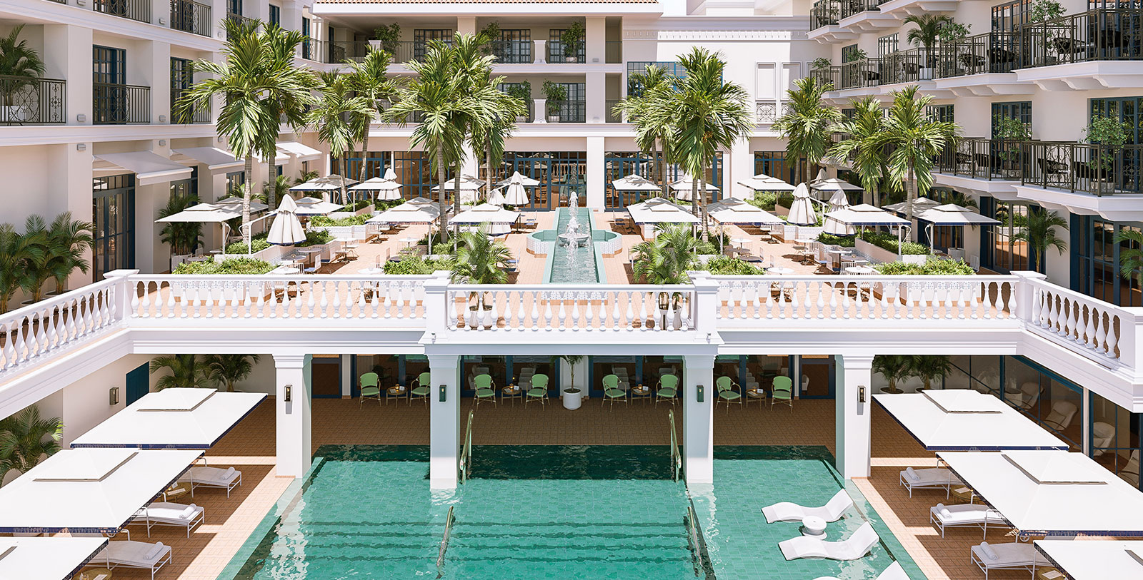 Image of Hotel Exterior and Pool at Sofitel Legend Casco Viejo, 1917, a Member of Historic Hotels Worldwide in Panama City, Panama