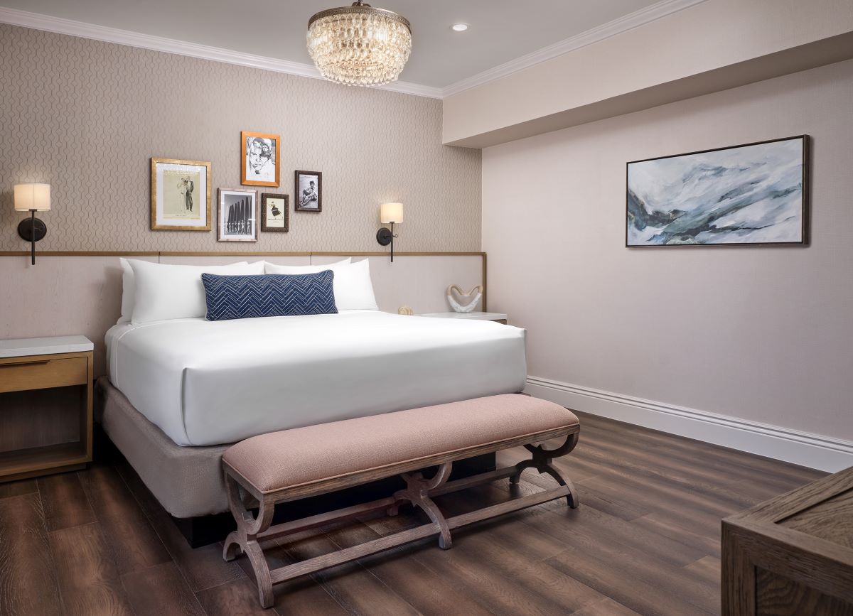 Image of Cove Suite. La Valencia Hotel, a charter member of Historic Hotels of America since 1989, dates back to 1926.