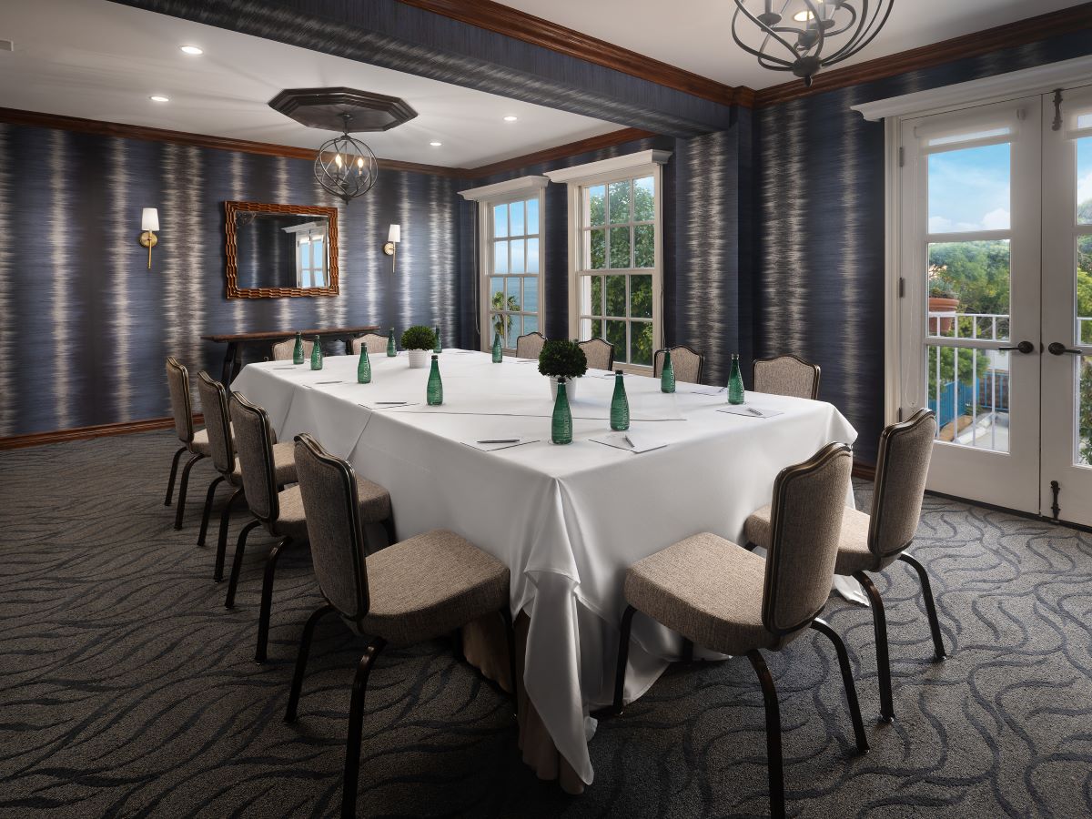 Image of Vendimia Salon at La Valencia Hotel, 1926, Member of Historic Hotels of America, in La Jolla, California.