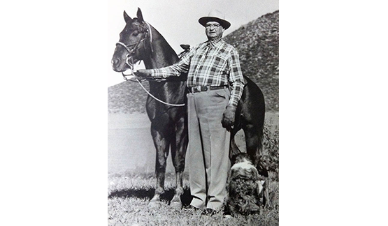 Historical Image George Daley circa 1943, Rancho Bernardo Inn, 1963, Member of Historic Hotels of America, in Rancho Bernardo, California.