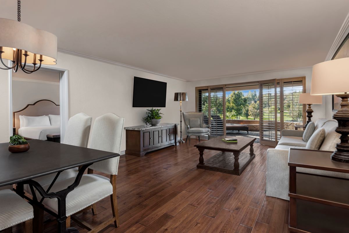 Image of guest suite at the Rancho Bernardo Inn in San Diego California