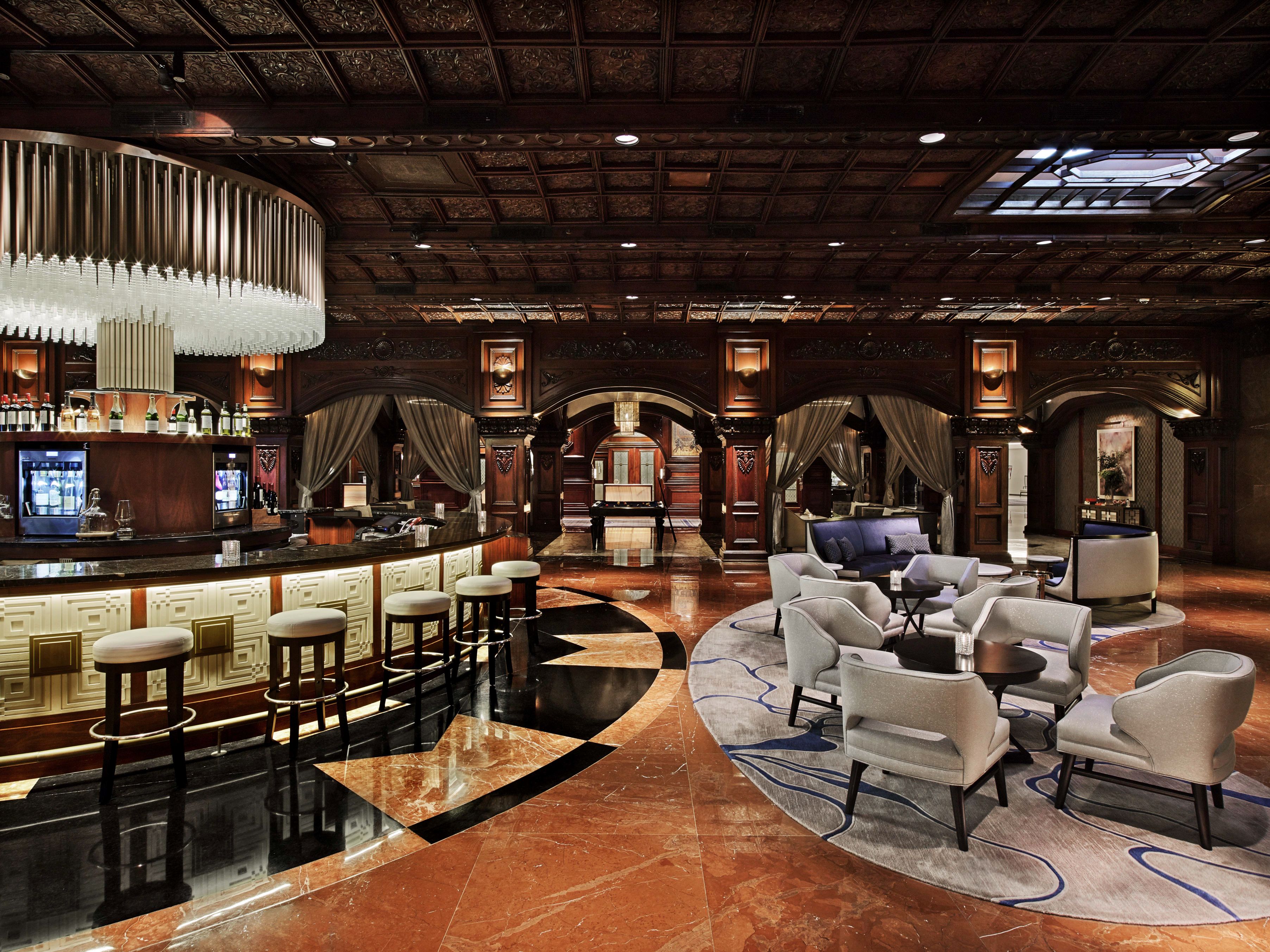 Image of Wine Bar at Fairmont El San Juan Hotel, a member of Historic Hotels of America since 2022, located in San Juan, Puerto Rico.