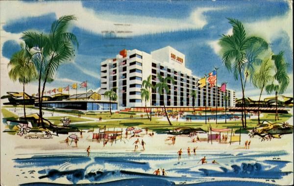 Historic Image of Fairmont El San Juan Hotel, a member of Historic Hotels of America since 2022, located in San Juan, Puerto Rico