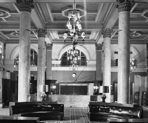 Willard lobby circa 1960s