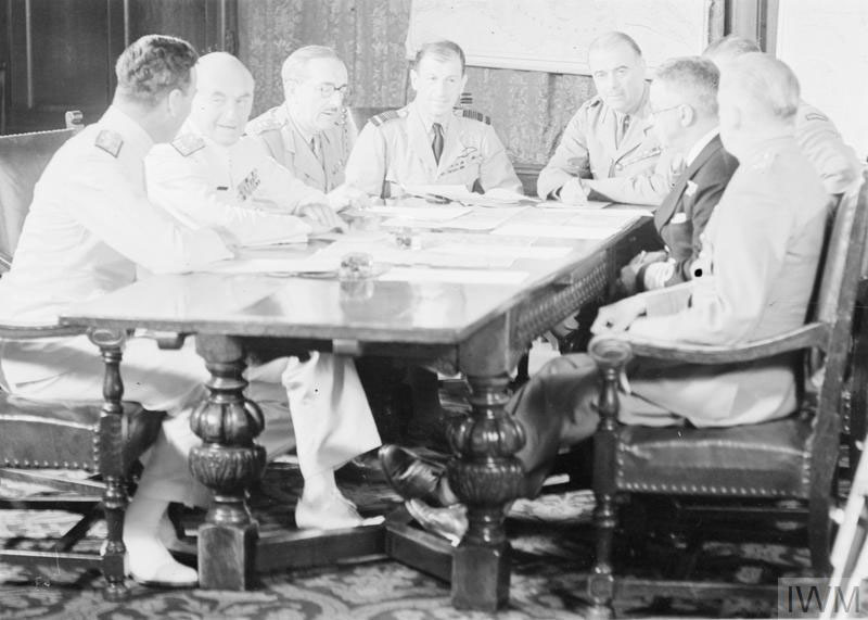 Combined Chiefs of Staff Meeting at Chateau Frontenac 1943