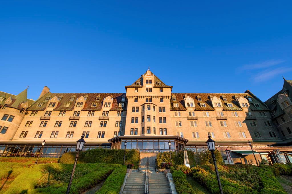 Image of Fairmont Le Manoir Richelieu exterior, 1899, a member of Historic Hotels Worldwide since 2018, Charlevoix, Quebec, Canada