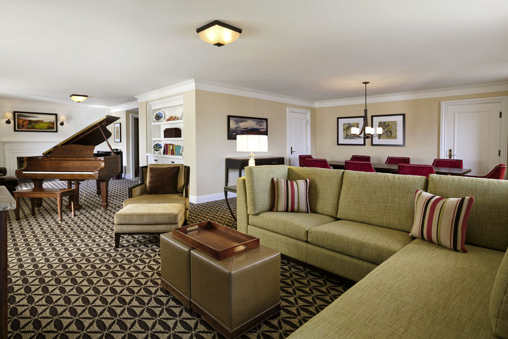 Image of The La Seigneurie Presidential Suite at Fairmont Le Manoir Richelieu, 1899, a member of Historic Hotels Worldwide since 2018, Charlevoix, Quebec, Canada