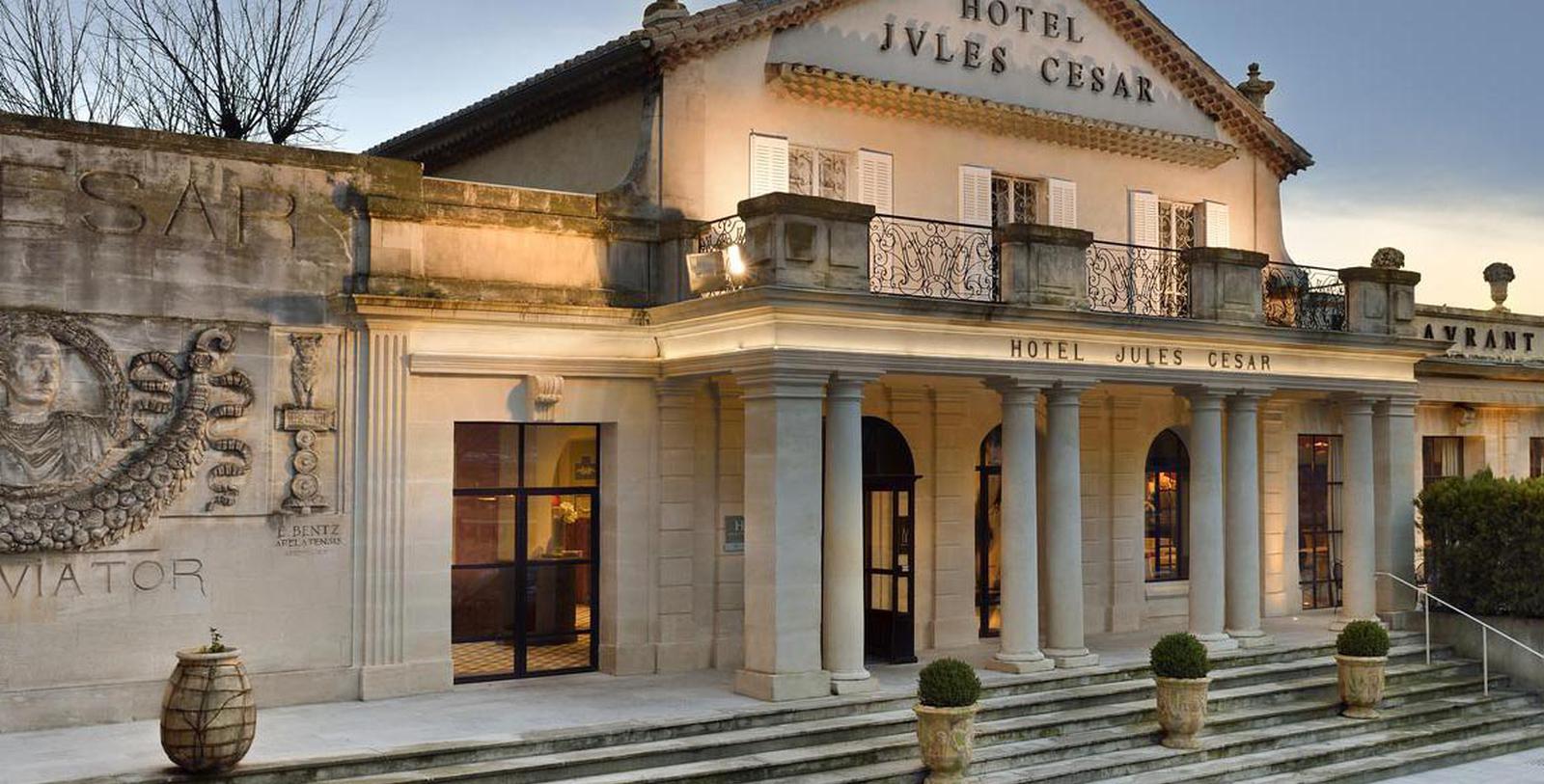 Image of Entrance Hôtel & Spa Jules César Arles – MGallery by Sofitel, 1661, Member of Historic Hotels Worldwide, in Arles, France, Overview Video